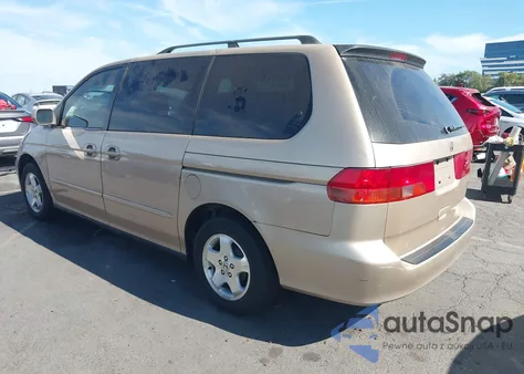 2001 Honda Odyssey Ex z USA, uszkodzony, nr VIN 2HKRL18661H572031